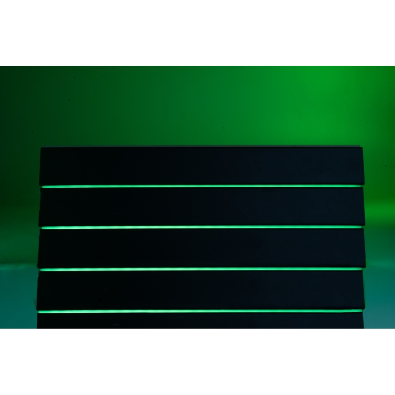 RADIANT - 6X16 WAVE, BLACK, MATTE